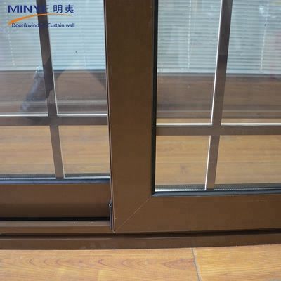 Ventanas corredizas de aluminio con material de marco de aleación de aluminio en Puerto Rico
