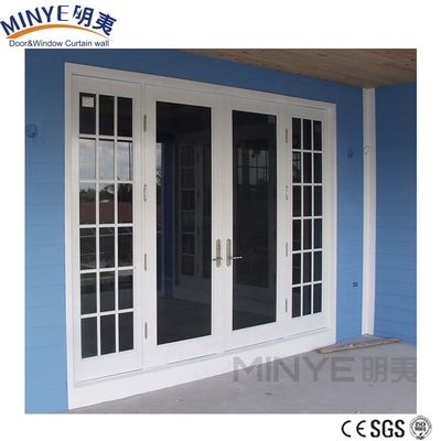 Villas Interior Puertas delanteras de PVC de 2,5 mm de espesor Redes de pantalla de fibra de vidrio de diseño moderno