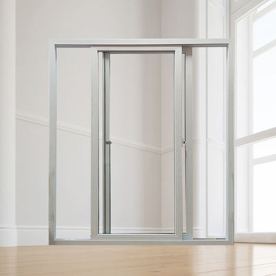 Puerta corredera de UPVC de alta resistencia con buen sellado y materiales ecológicos