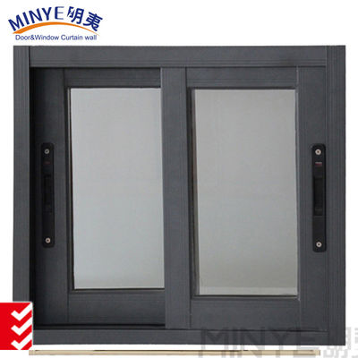 Ventana corredera de balcón de aleación de aluminio con perfil de color personalizado
