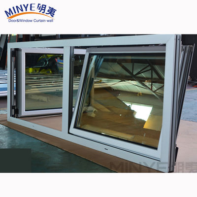 Perfil de aluminio blanco o personalizado estilo español Ventanas inclinadas y giradas en Shanghai