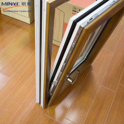 Perfil de aluminio blanco o personalizado estilo español Ventanas inclinadas y giradas en Shanghai