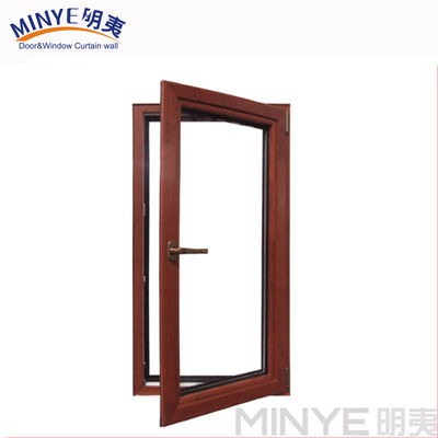 Revestimiento anodizado o en polvo acabado de aleación de aluminio Casement Swing Ventanas a un precio asequible