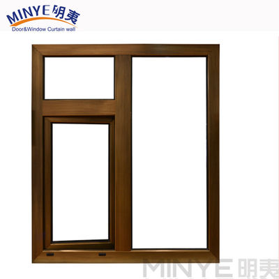 Revestimiento anodizado o en polvo acabado de aleación de aluminio Casement Swing Ventanas a un precio asequible