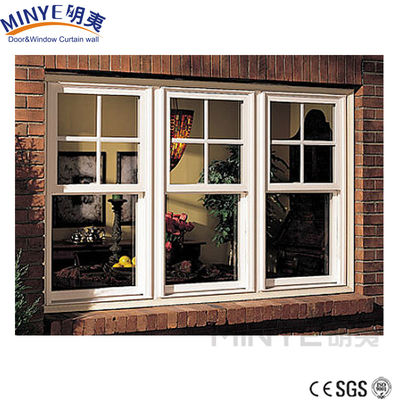 Ventana de aluminio con opciones de hardware alemán y material de malla de pantalla de fibra de vidrio