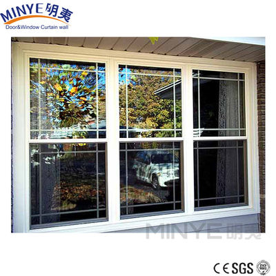 Ventana de aluminio con opciones de hardware alemán y material de malla de pantalla de fibra de vidrio