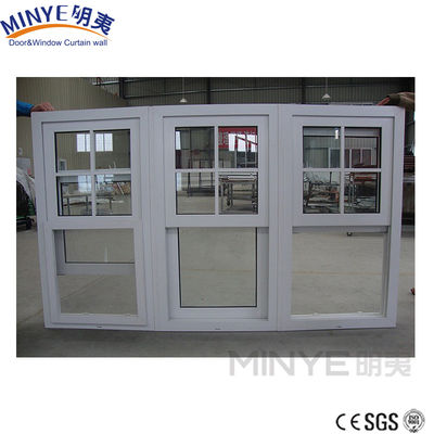 Ventana de aluminio con opciones de hardware alemán y material de malla de pantalla de fibra de vidrio