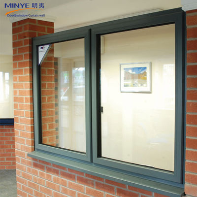 Diseño de parrilla de ventanas de hierro para ventanas de doble acristalamiento en patrón horizontal