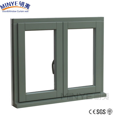 Diseño de parrilla de ventanas de hierro para ventanas de doble acristalamiento en patrón horizontal