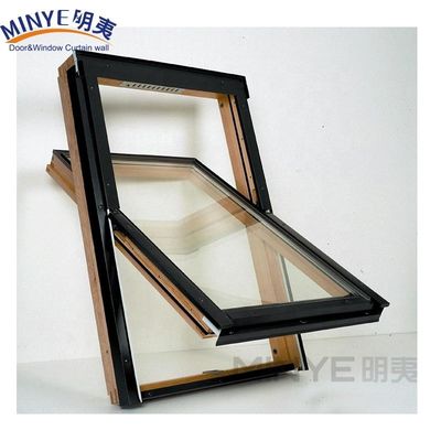 Ventana de aluminio con diseño hermoso y generoso