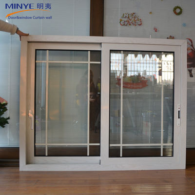 Diseño de parrilla de ventana de hierro personalizado con espesor de perfil de 1.4mm-2.0mm y necesidades de red