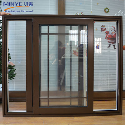 Diseño de parrilla de ventana de hierro personalizado con espesor de perfil de 1.4mm-2.0mm y necesidades de red