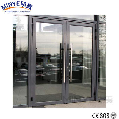 Sala de estar aislamiento térmico y frío de aluminio de vidrio Casement puerta de color personalización