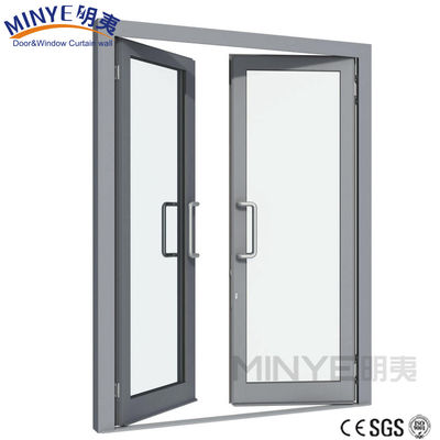 Sala de estar aislamiento térmico y frío de aluminio de vidrio Casement puerta de color personalización