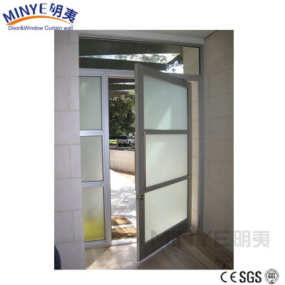 Sala de estar aislamiento térmico y frío de aluminio de vidrio Casement puerta de color personalización