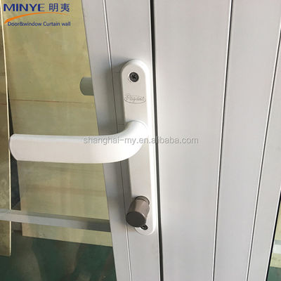 Alemania Hardware Termal Break Arco de aluminio Ventana de doble encasillado con parrillas