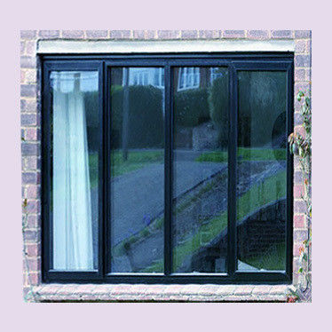 Ventana de vidrio deslizante de aluminio para viviendas personalizable para ventanas