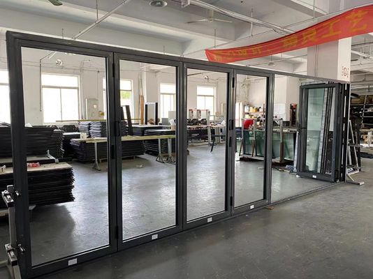 Diseño de puerta de parrilla de hierro principal plegable de aluminio para ventanas y puertas de tamaño personalizado