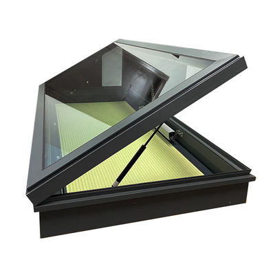 Ventana de aluminio de diseño postmoderno con un grosor de 1,4-2,0 mm