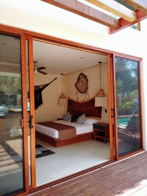 Puertas de aluminio de vidrio contemporáneo y funcional para casas deben tener entrada frontal