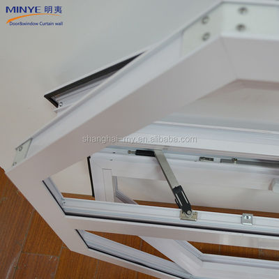 Ventana de cristal de aluminio hexagonal con silicona de Dow Corning
