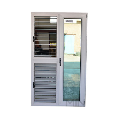 Entrada del vestíbulo principal Puertas francesas de aluminio con diseño moderno y eficiencia energética