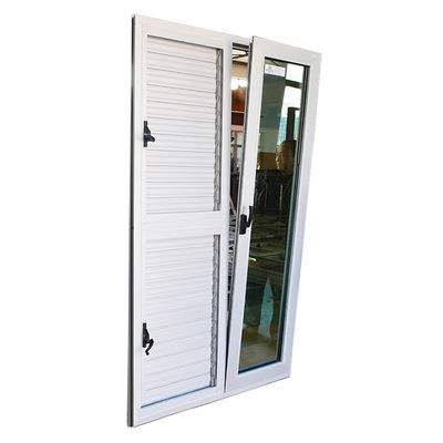 Entrada del vestíbulo principal Puertas francesas de aluminio con diseño moderno y eficiencia energética