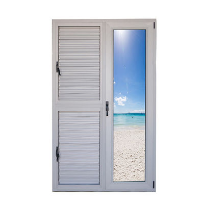 Entrada del vestíbulo principal Puertas francesas de aluminio con diseño moderno y eficiencia energética