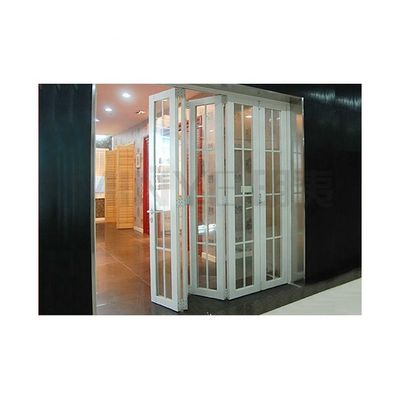 Alemania Hardware 40mm Interior Acordeón de aluminio Plegable Puerta de la ventana con hardware
