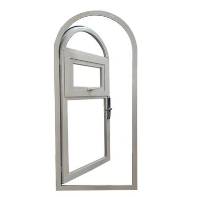 Puerta de vidrio de aluminio con contraseña.