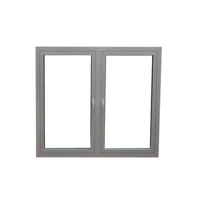 Swing estilo abierto de aluminio de la serie 50 de ventana de casco para el hogar