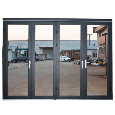 Alemania Bandas de aislamiento Technoform Terminado Modern Ethiopia Puerta de vidrio plegable de aluminio exterior