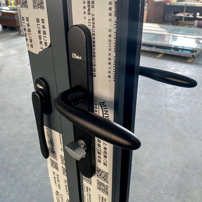 Hardware Interiores insonorizados Doble acristalamiento Doble acristalamiento de aluminio de vidrio Termal ruptura Doble patio Puertas plegables