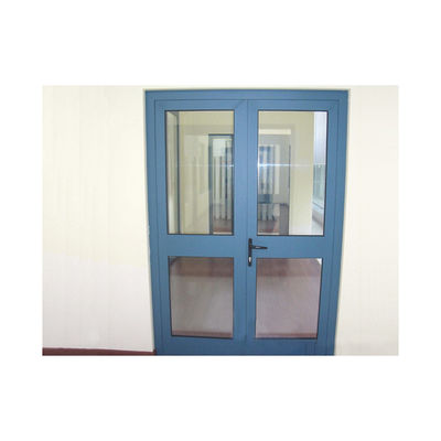 Puerta de vidrio templado de aleación de aluminio sólido en estilo de diseño moderno con apertura de casamento