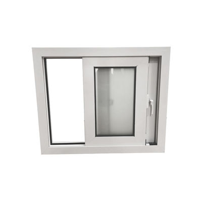 Ventanas correderas de aleación de aluminio con color de perfil personalizado y accesorio alemán
