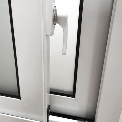 Ventanas correderas de aleación de aluminio con color de perfil personalizado y accesorio alemán