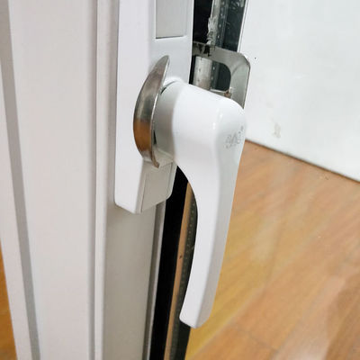 Ventanas correderas de aleación de aluminio con color de perfil personalizado y accesorio alemán