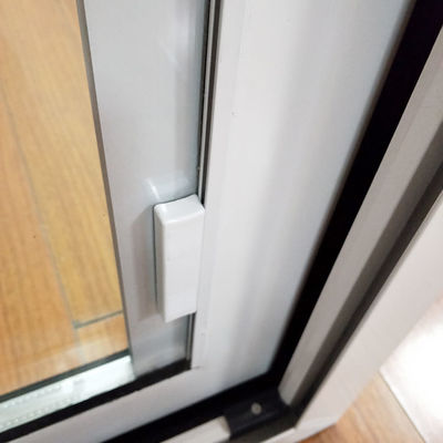 Ventanas correderas de aleación de aluminio con color de perfil personalizado y accesorio alemán