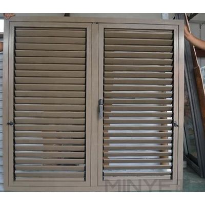Cortinas de pantalla plegables de aleación de aluminio de ruptura térmica personalizadas para función a prueba de viento