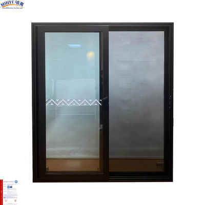 Casa residencial puerta corredera de aleación de aluminio sellador balcón a prueba de tifones