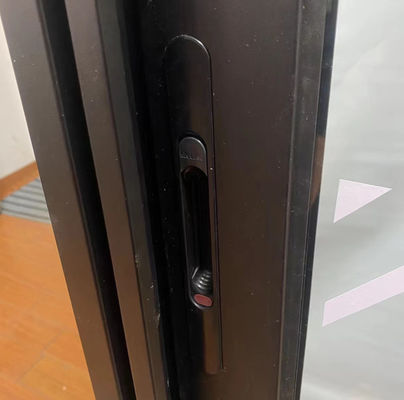 Casa residencial puerta corredera de aleación de aluminio sellador balcón a prueba de tifones