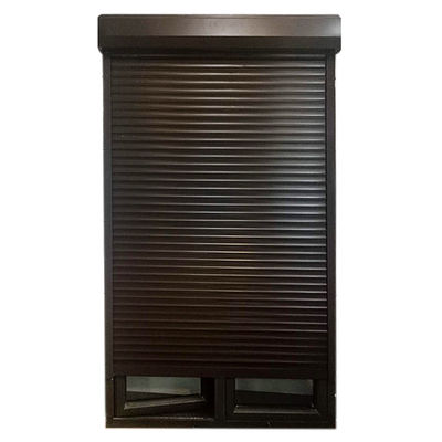 Puerta de persiana rodante de aleación de aluminio de hardware DOOYA para durabilidad y protección a prueba de viento