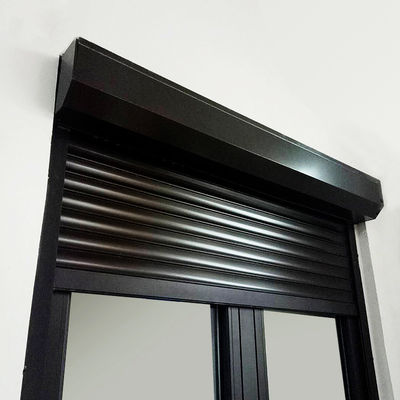 Puerta de persiana rodante de aleación de aluminio de hardware DOOYA para durabilidad y protección a prueba de viento