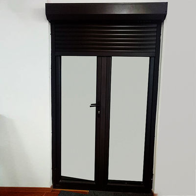 Puerta de persiana rodante de aleación de aluminio de hardware DOOYA para durabilidad y protección a prueba de viento