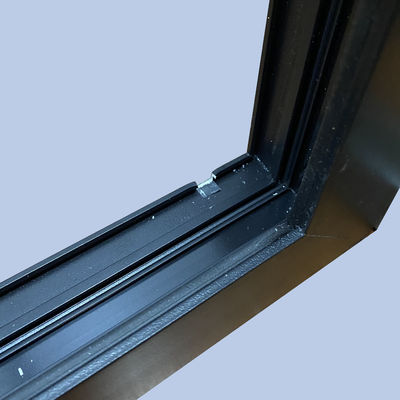 Puertas de revestimiento de aleación de aluminio de diseño moderno con malla de pantalla de fibra de vidrio resistente al agua