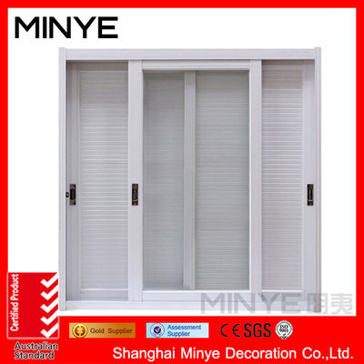 Tamaño personalizado Apartamento ventanas corredizas y puertas con vidrio de aluminio de diseño moderno