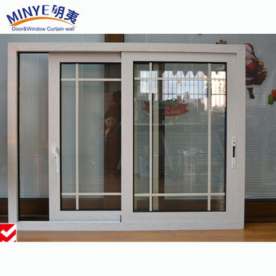 Tamaño personalizado Apartamento ventanas corredizas y puertas con vidrio de aluminio de diseño moderno