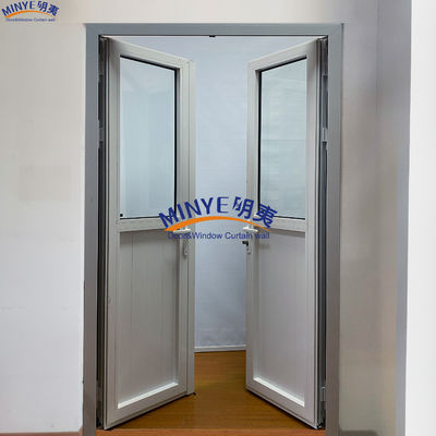 Alemania Hardware Aluminio Casement Ventanas y puertas para un buen aislamiento de China