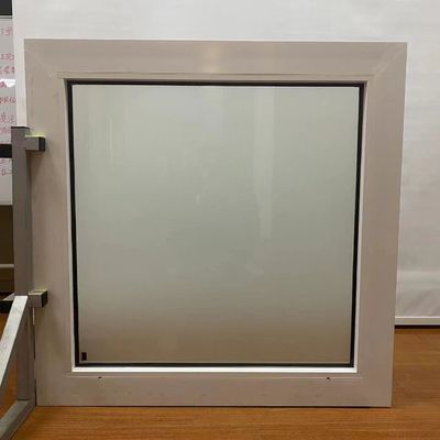 Ventana fija de estilo simple e insonorizada con marco a prueba de huracanes y vidrio templado