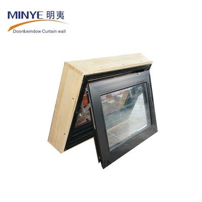 Ventana de alféizar de alambre de cadena de aluminio estándar estadounidense con sistema de sellado EPDM